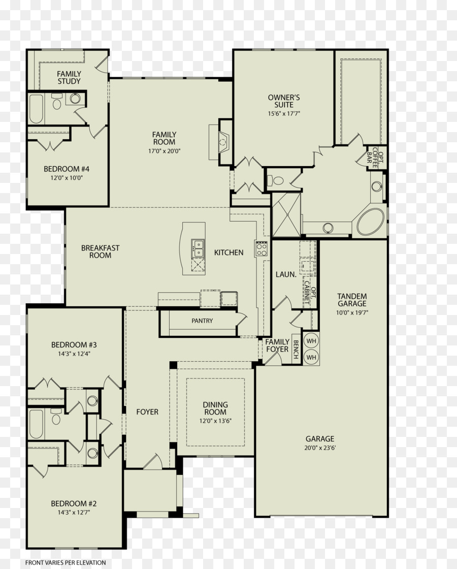 Plan De Maison，Chambres PNG