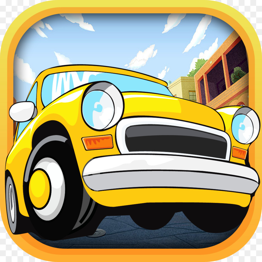 Taxi Fou，Racing Jeu Vidéo PNG