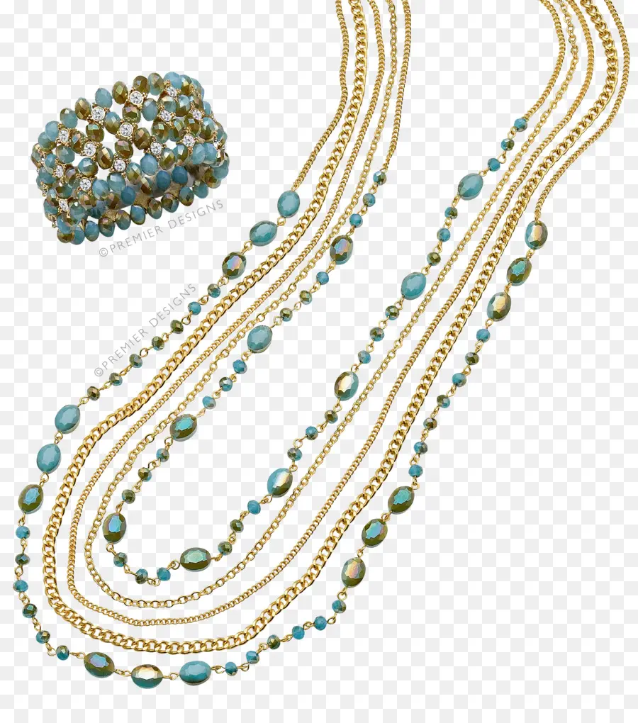 Ensemble De Bijoux，Collier PNG