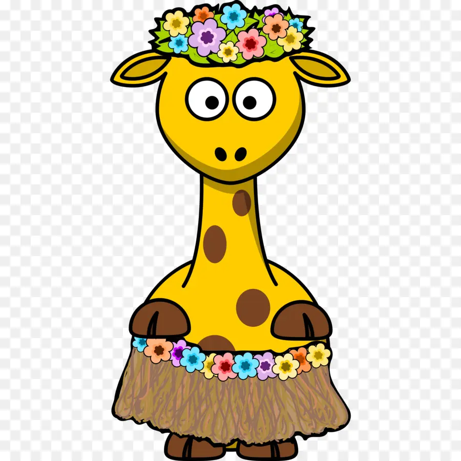 Girafe，Jupe Hula PNG