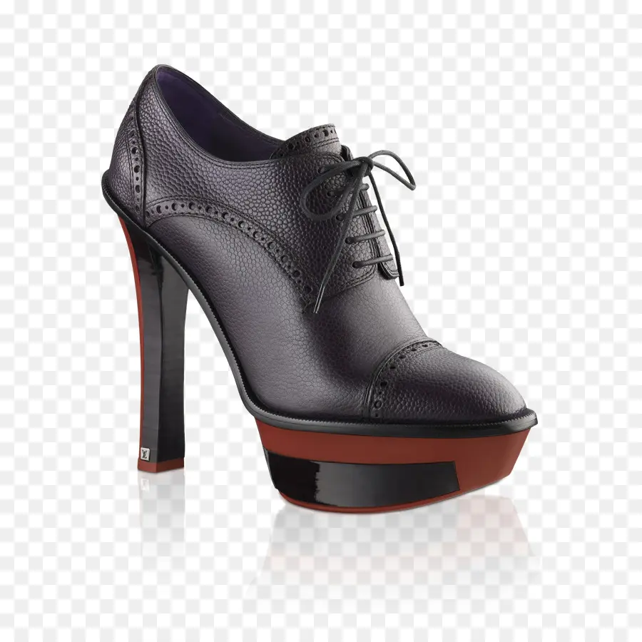 Chaussure à Talons Hauts Noire，Mode PNG