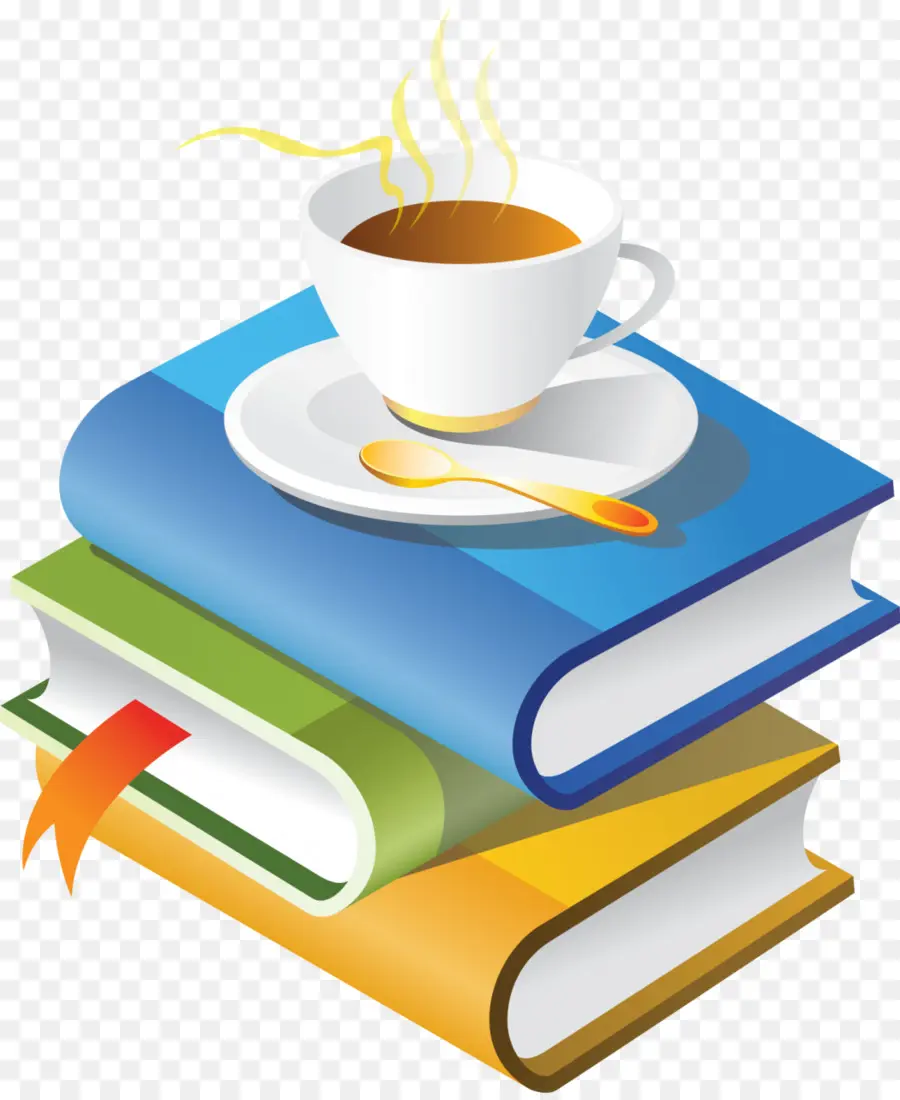 Livres Et Café，En Lisant PNG