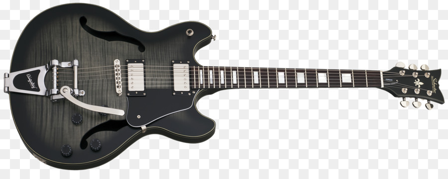 Guitare électrique Bleue，Cordes PNG