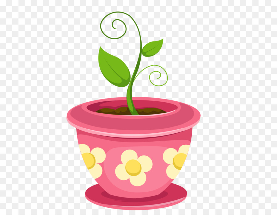 Plante En Pot，Pot à Fleurs PNG