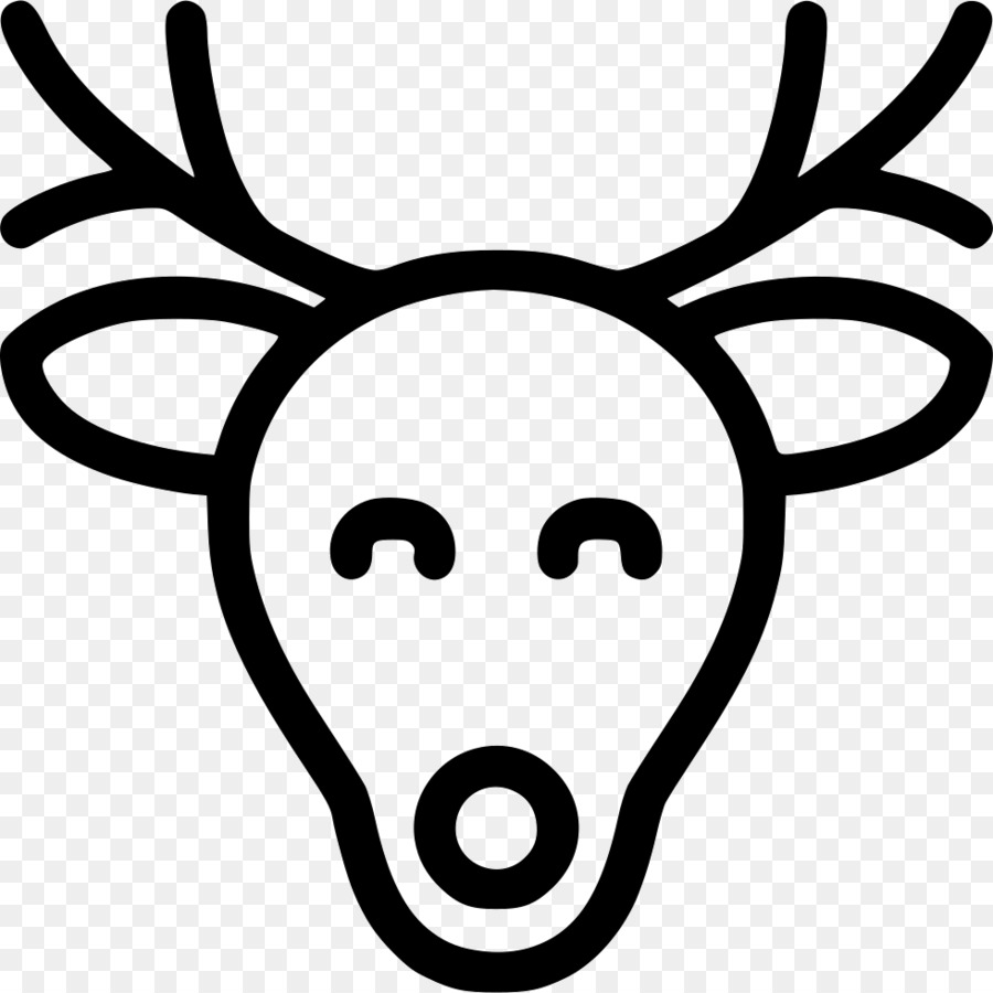 Silhouette De Cerf Noir，Bois PNG