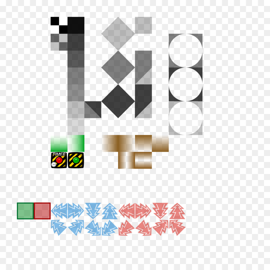 Pixel Art，Numérique PNG