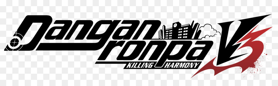 Logo Danganronpa V3，Texte PNG