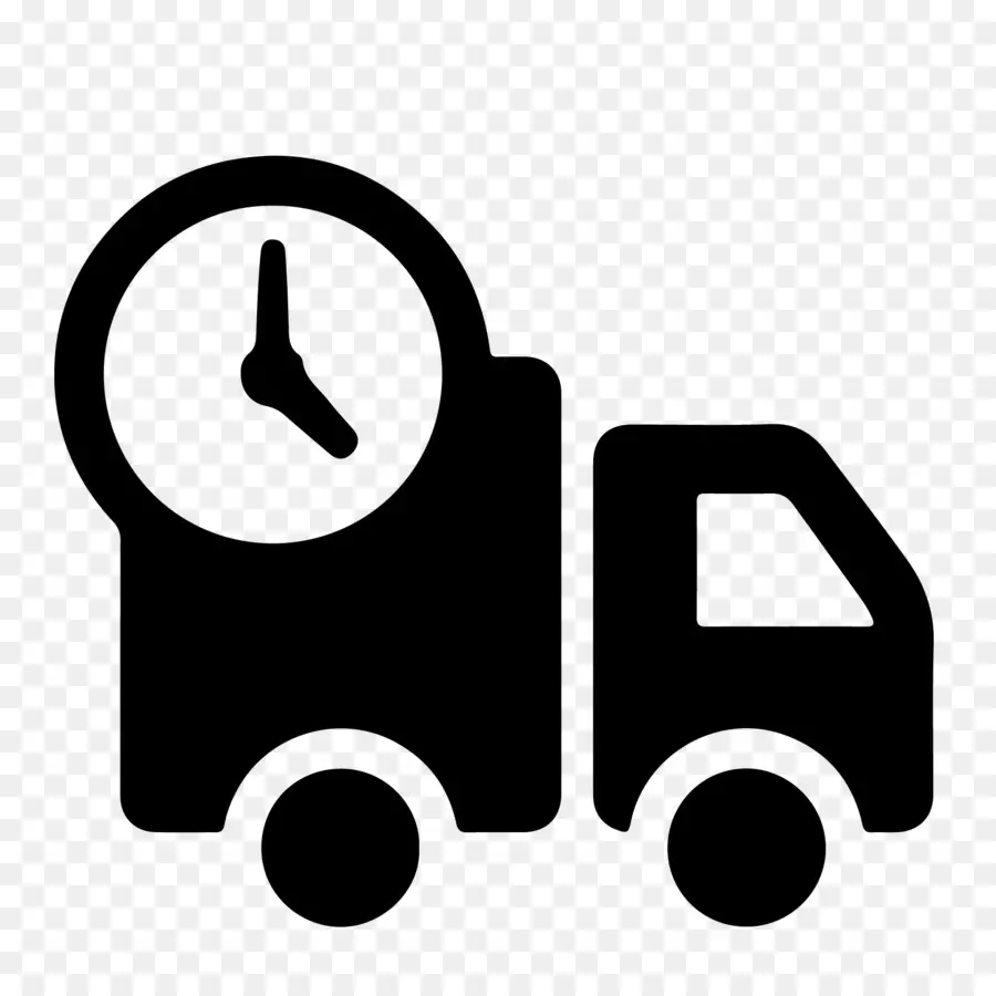 Camion De Livraison，Horloge PNG