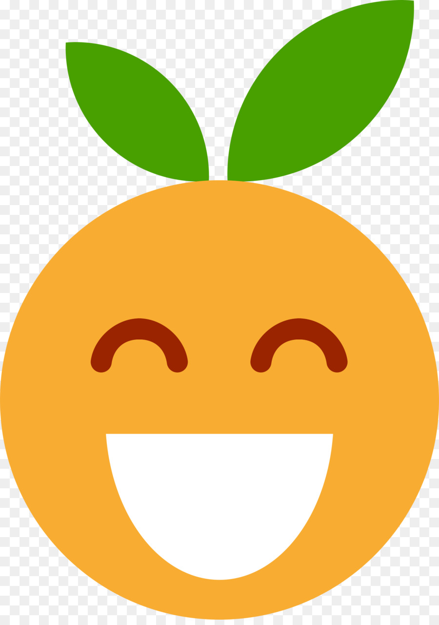 émoticône Orange，Fruit PNG