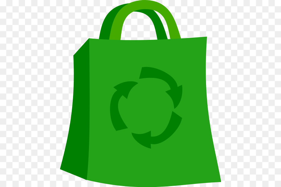 Sac De Recyclage Vert，Écologique PNG