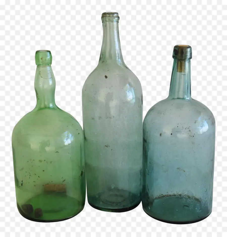 Bouteilles En Verre，Ancien PNG