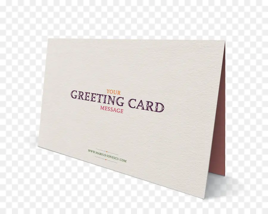 Carte De Vœux，Message PNG