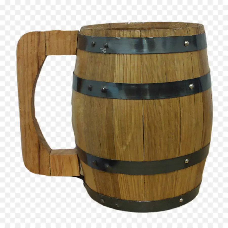 Tasse En Bois，Poignée PNG