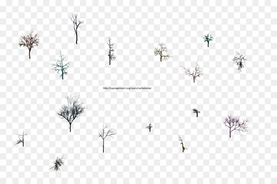 Arbres，Hiver PNG