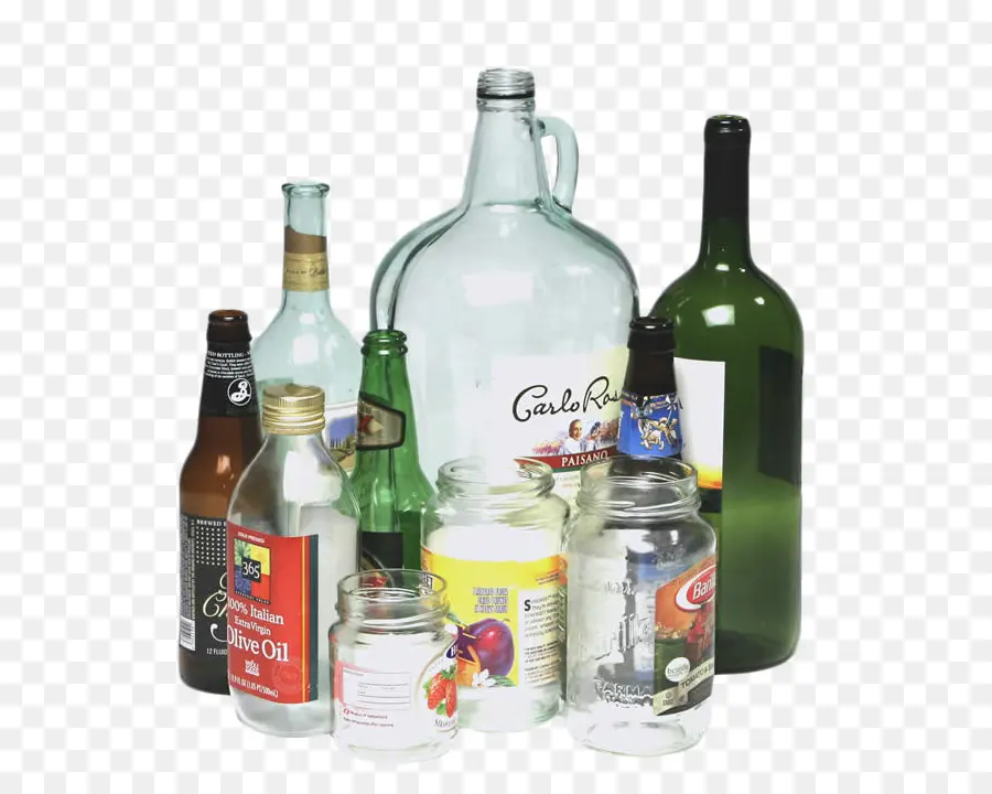 Bouteille En Verre，Le Recyclage Du Verre PNG