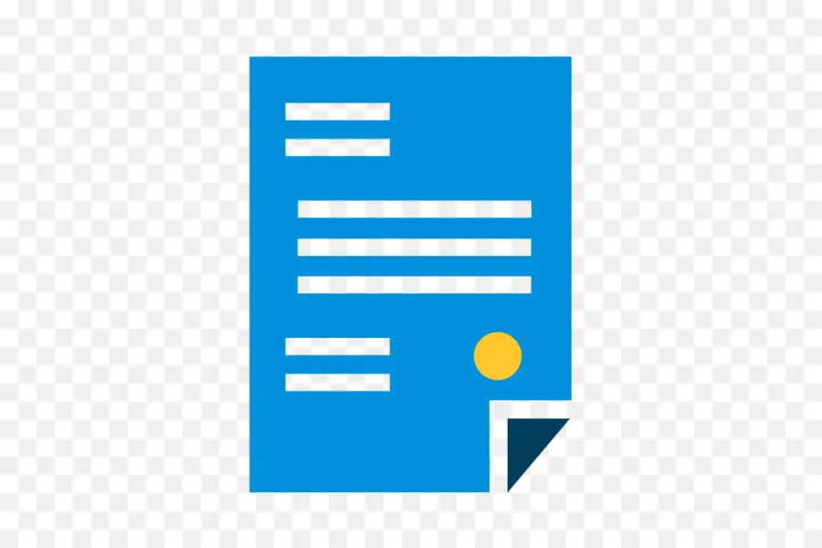 Document Bleu，Papier PNG