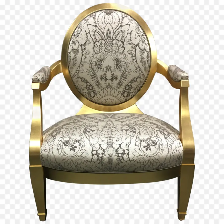 Fauteuil Doré，Chaise PNG