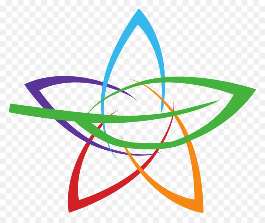 Logo Atomique Coloré，Atomique PNG