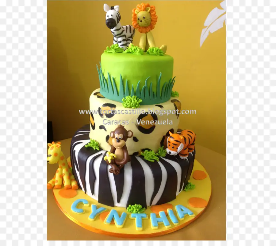 Gâteau Aux Animaux，Anniversaire PNG