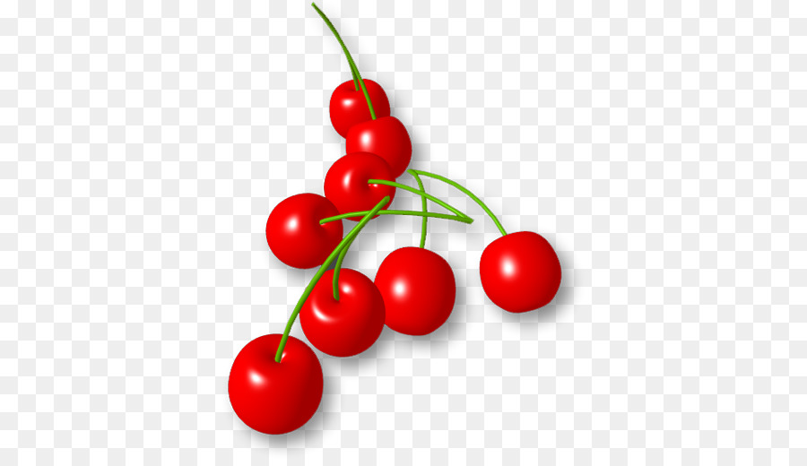 Cerises Rouges，Feuille PNG