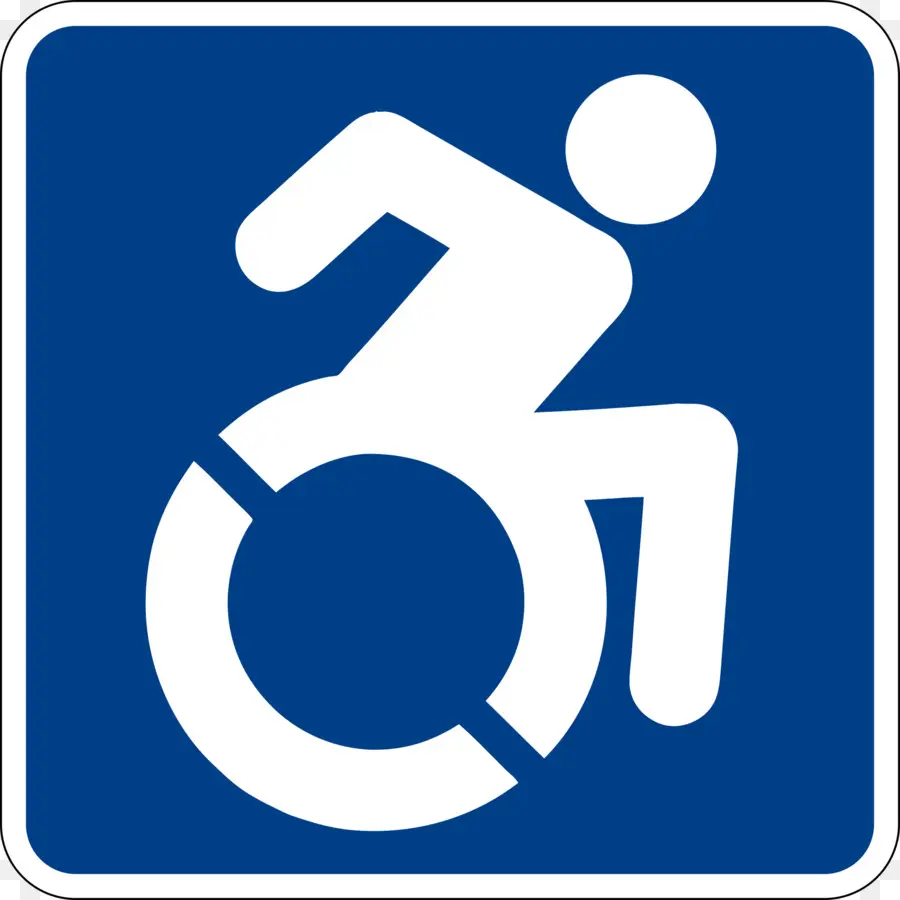 Panneau Accessible，Fauteuil Roulant PNG