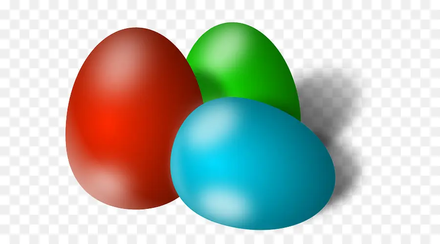 Oeufs Colorés，œufs PNG