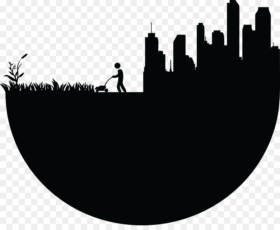 Silhouette De Paysage Urbain，Horizon PNG