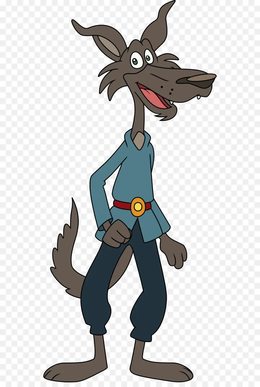 Loup De Dessin Animé，Animal PNG