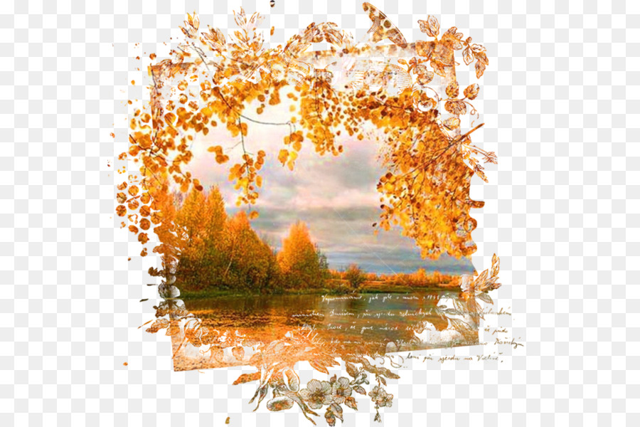 Paysage D'automne，Automne PNG