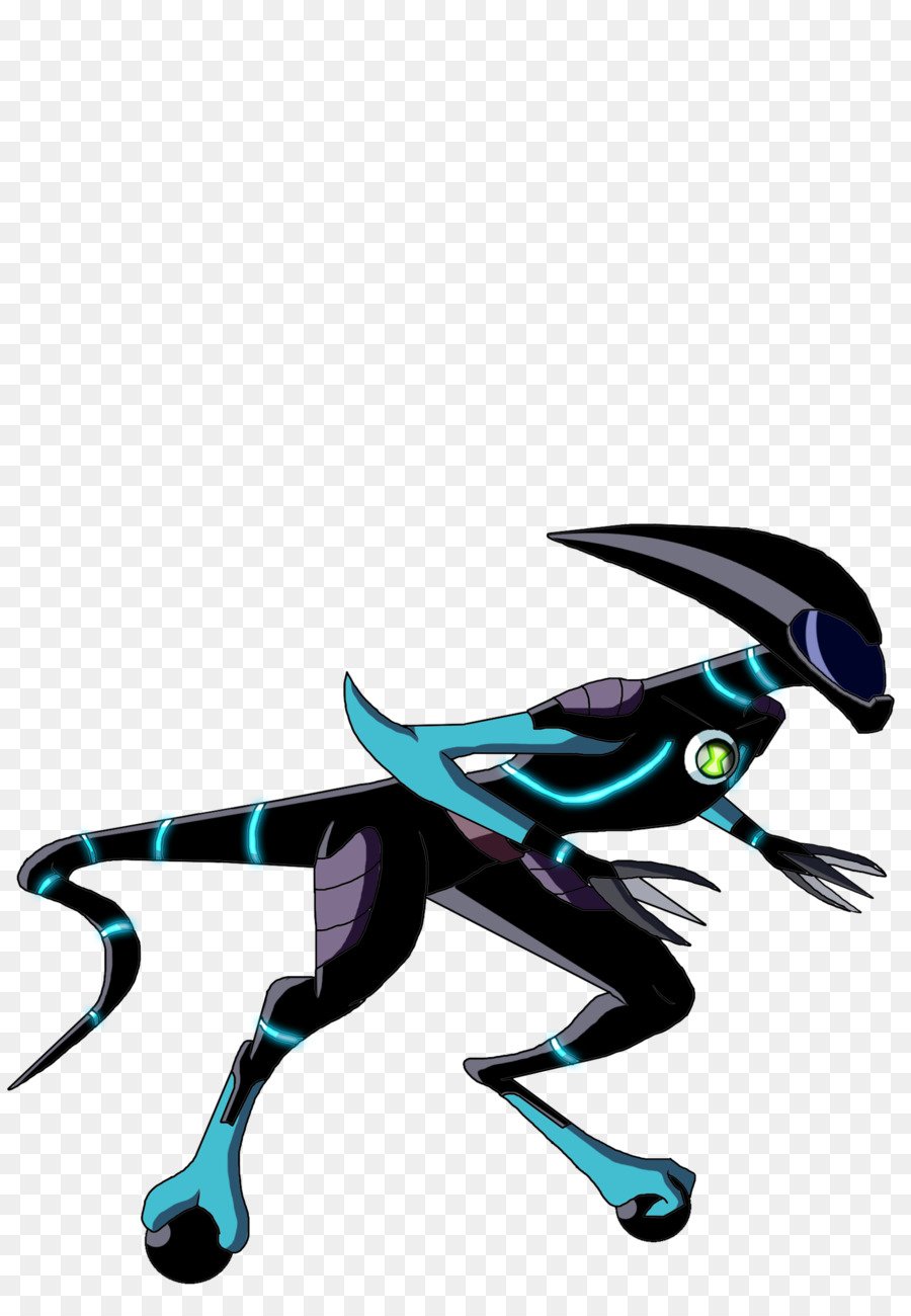 Extraterrestre Noir Et Bleu，Super Héros PNG