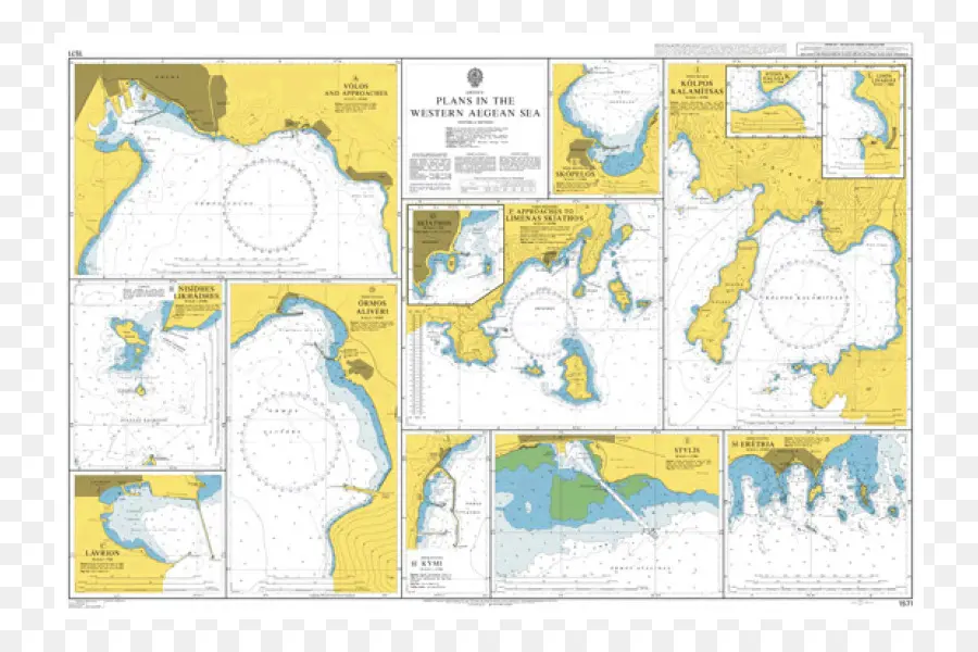 Carte De La Mer Égée Occidentale，Mer PNG