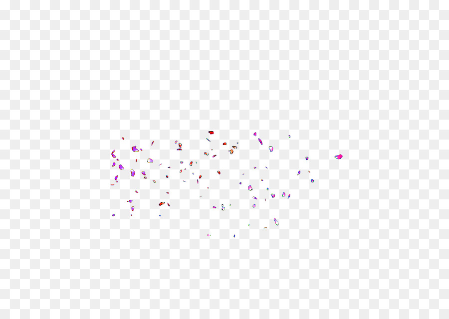 Confettis Violets，Célébration PNG