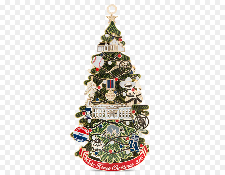 La Maison Blanche，Nationale De L Arbre De Noël PNG