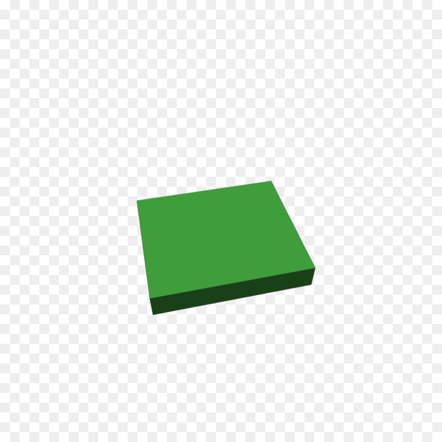 Bloc Vert，3d PNG