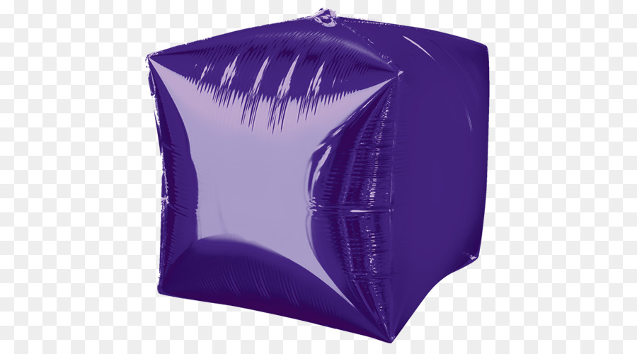 Ballon Cube Argenté，Gonflable PNG