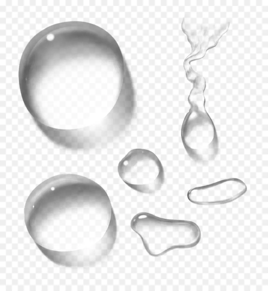 Gouttes D'eau，Liquide PNG