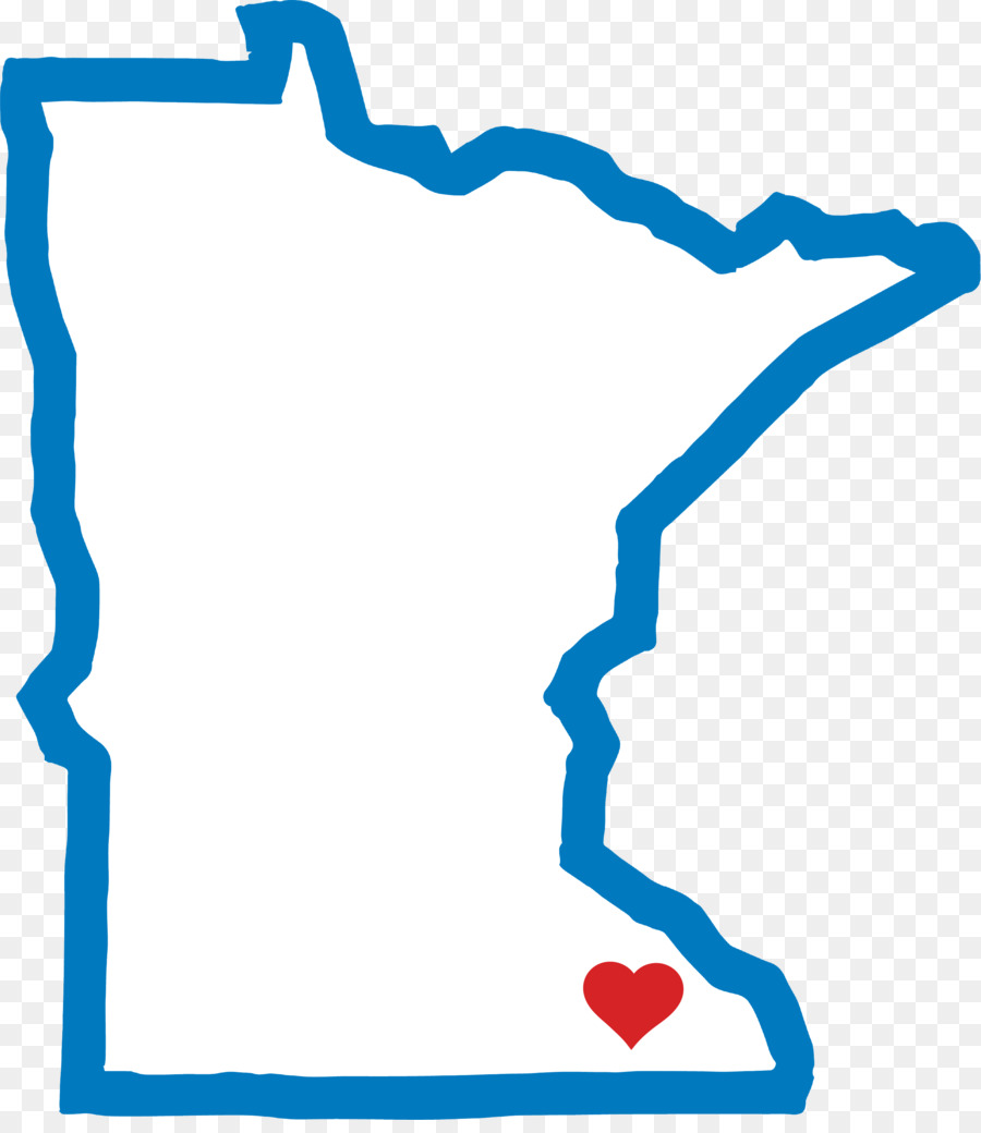 Carte Du Minnesota，État PNG