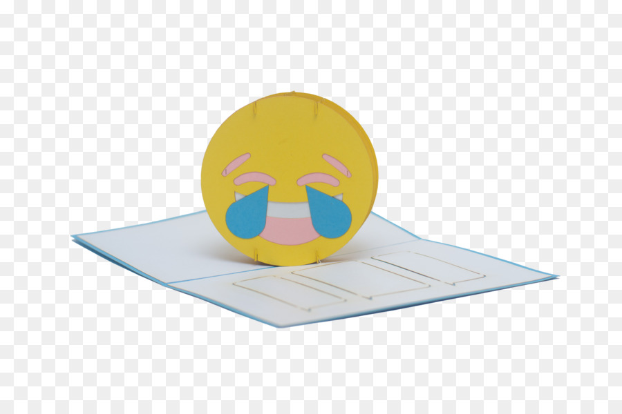 Visage Avec Des Larmes De Joie Emoji，Cartes De Voeux PNG