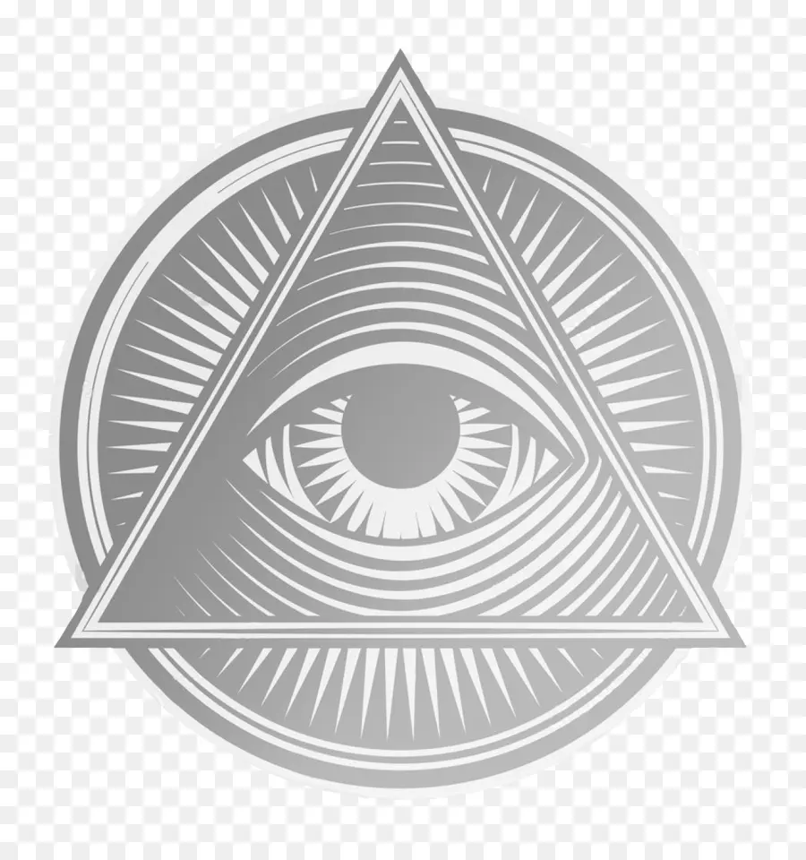 Oeil En Triangle，Illuminati PNG