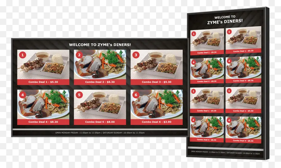 Tableau De Menu，Restaurant PNG