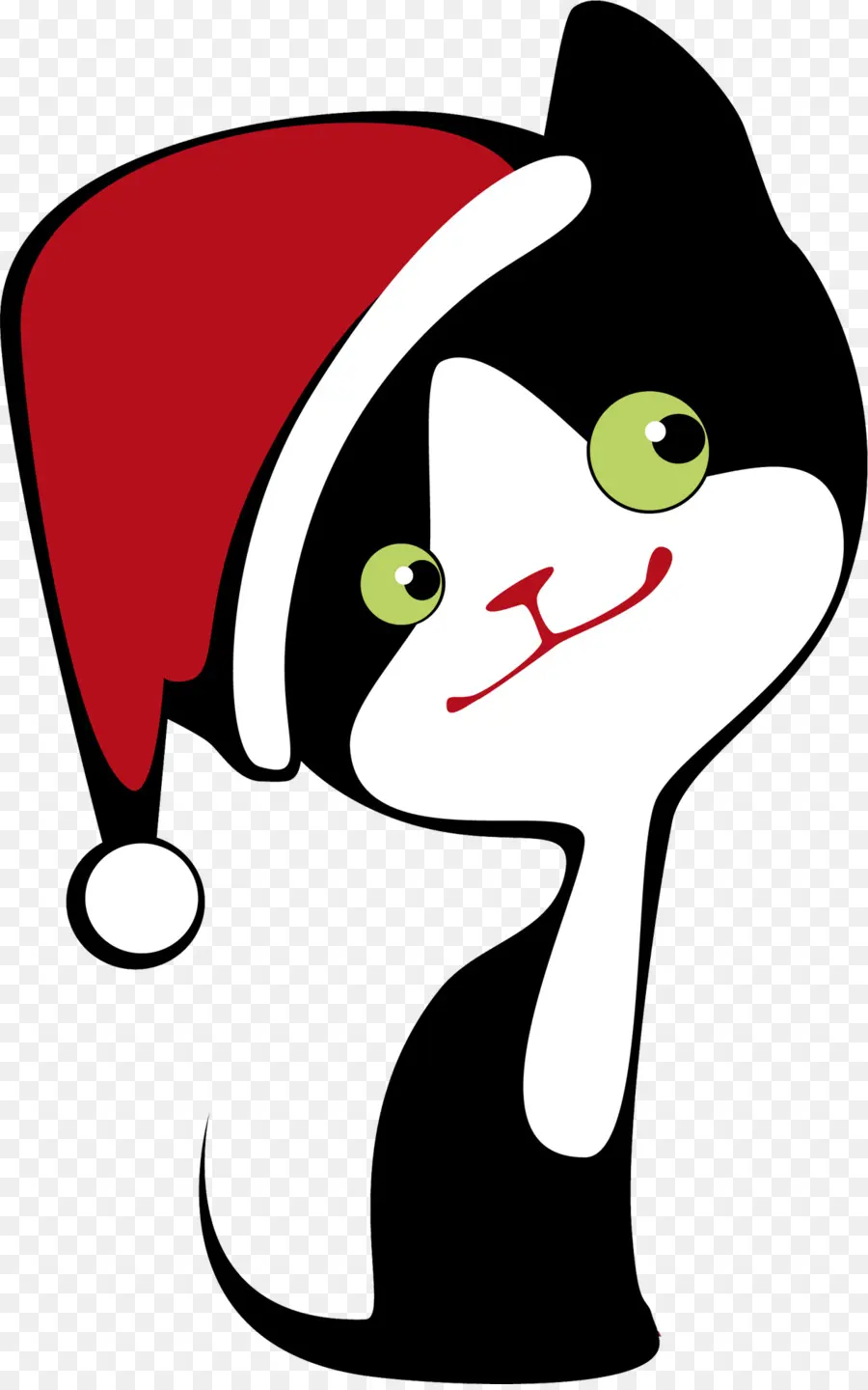 Chat Avec Bonnet De Noel，Noël PNG