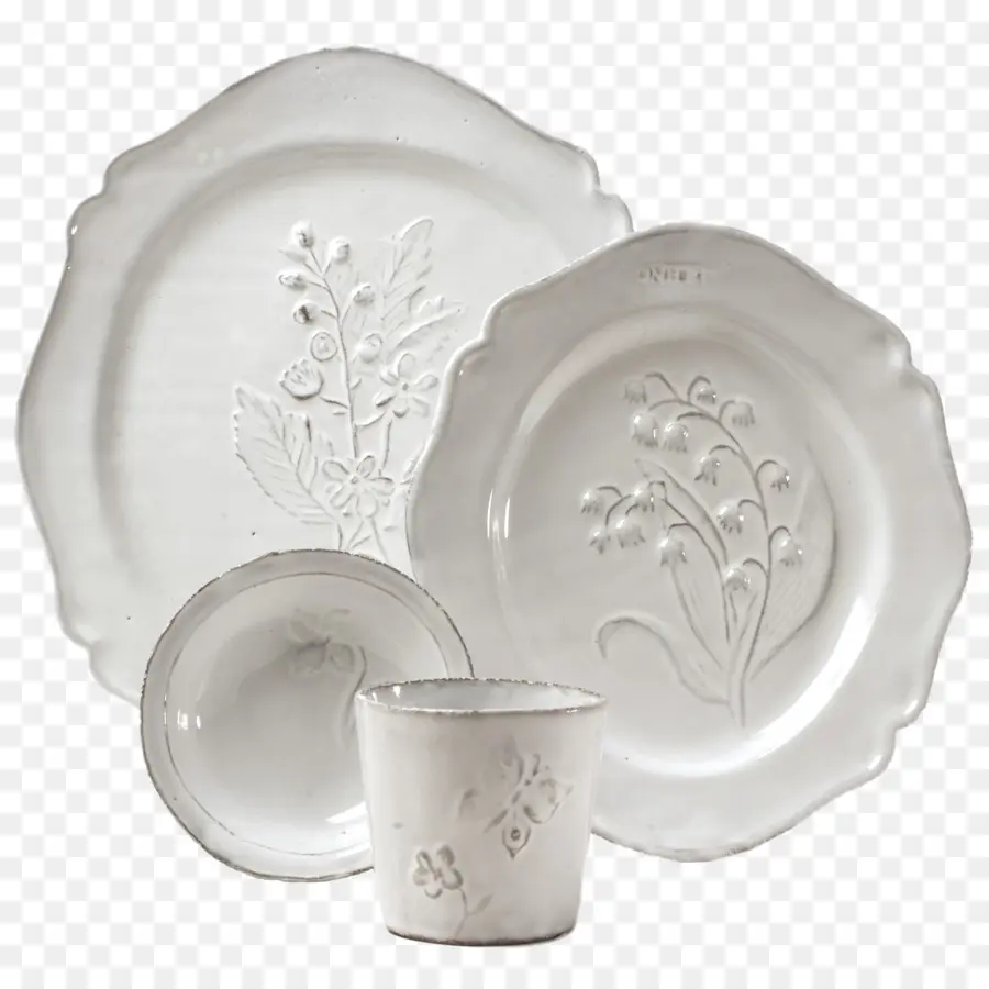 Vaisselle Blanche，Assiettes PNG