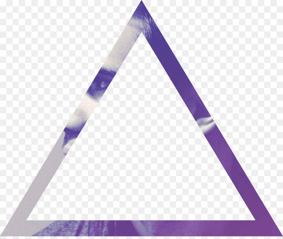 Triangle Néon，Géométrique PNG