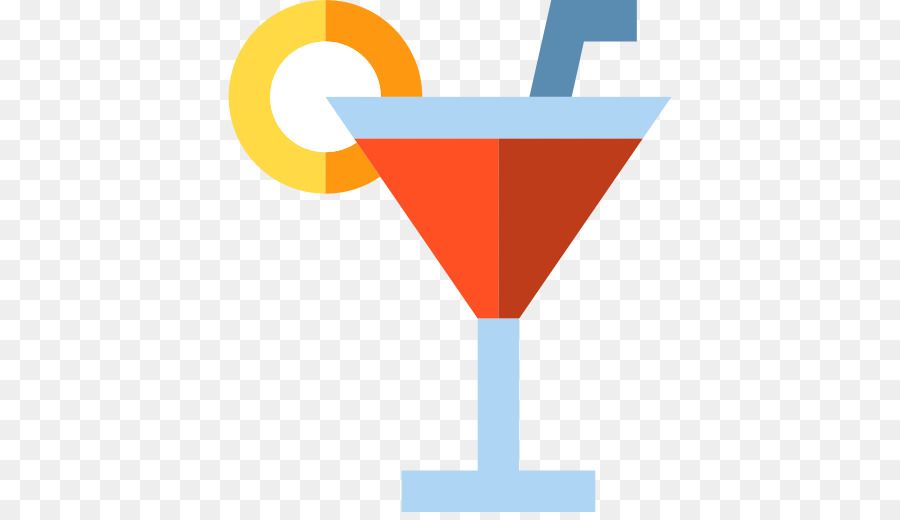 Verre à Cocktail，Paille PNG