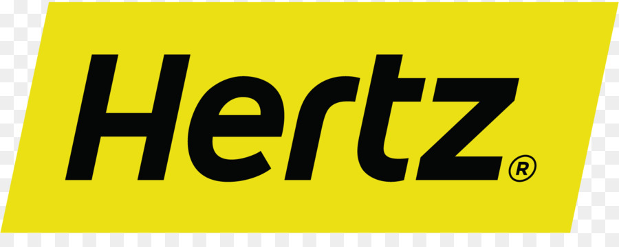 Logo Hertz，Jaune PNG