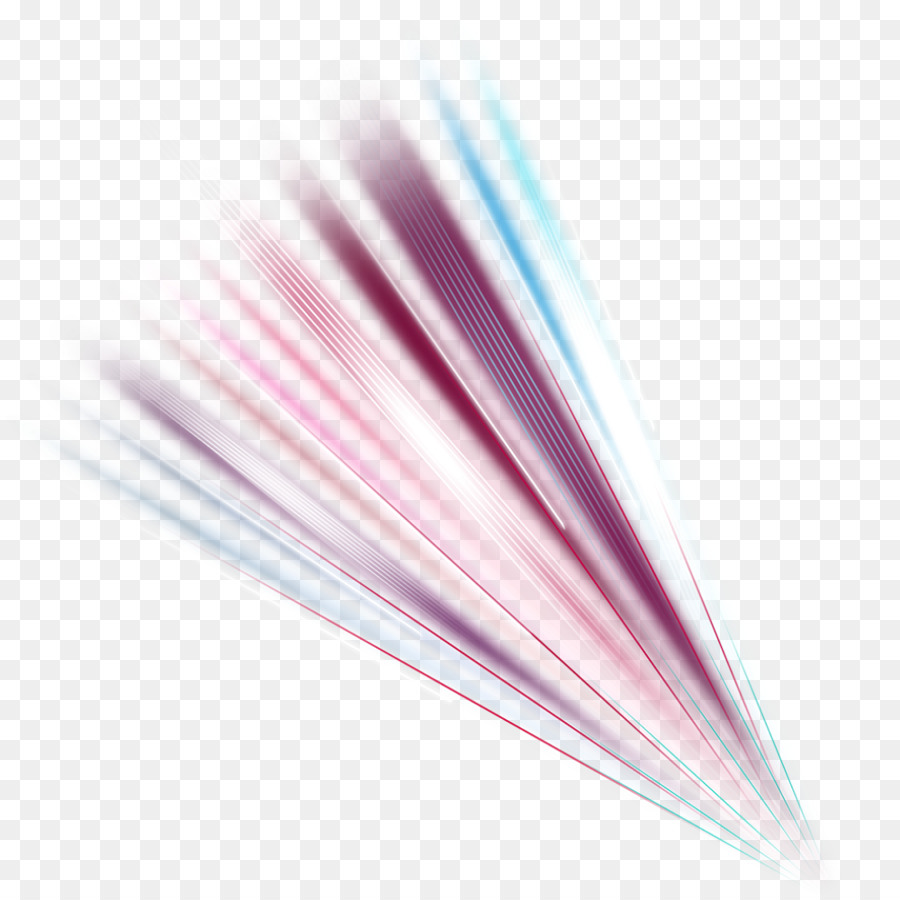 Faisceaux Laser，Coloré PNG