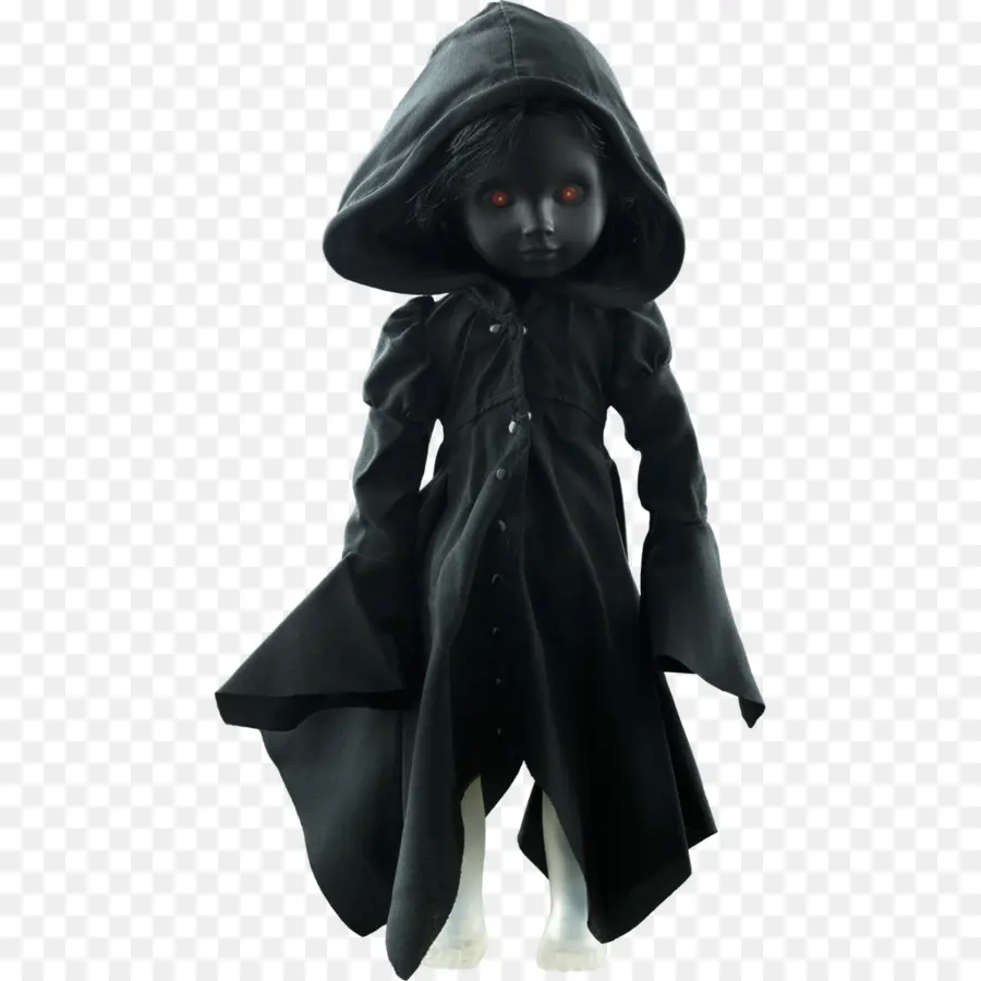 Poupée à Capuche，Noir PNG