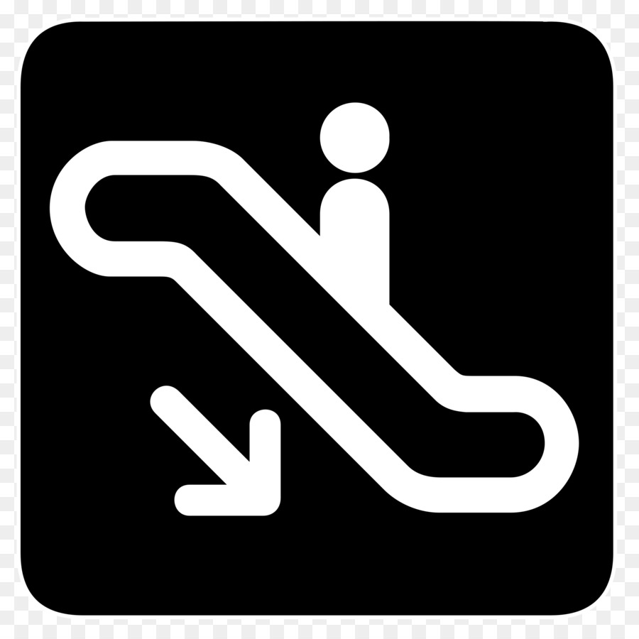 Escalator，Vers Le Bas PNG