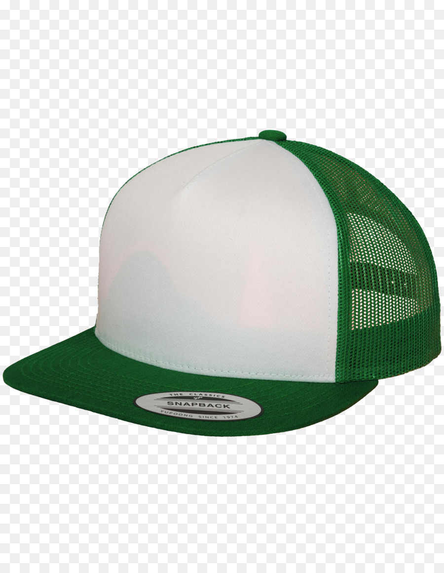 Casquette Verte Et Blanche，Camionneur PNG