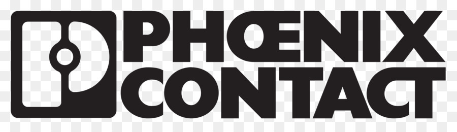 Logo Phénix Contact，Noir PNG